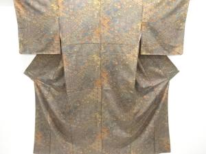 花古典柄小紋着物